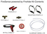 FireSense with FireAde 5lb. Mechanical System- SFI 17.1 Certified