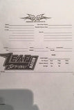 PRO SERIES "LEAF SPRING NATION MENSCER MOTORSPORTS" DOUBLE ADJUSTABLE REAR SHOCKS