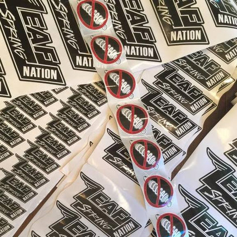 Leaf Spring Nation 4" Decal