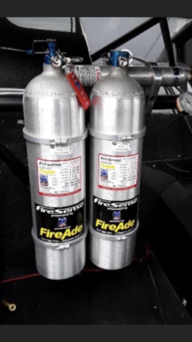 20lb. FireAde2000® Manual System (Alcohol Applications) with Billet Brackets