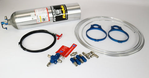 10lb. FireAde2000® FireSense System with Automatic/Manual (AutoSense Thermal Technology) SFI 17.1 Cert with  Billet Brackets